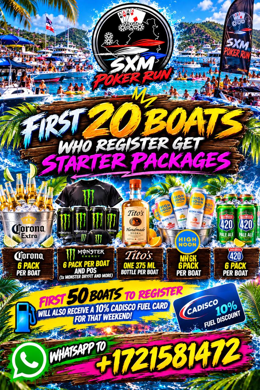 2026 SXM Poker Run